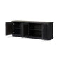 Berlin Media Console - Black Linen