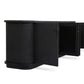 Berlin Media Console - Black Linen