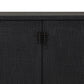 Berlin Media Console - Black Linen