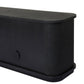 Berlin Media Console - Black Linen