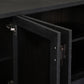 Berlin Media Console - Black Linen