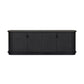 Berlin Media Console - Black Linen