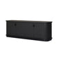 Berlin Media Console - Black Linen