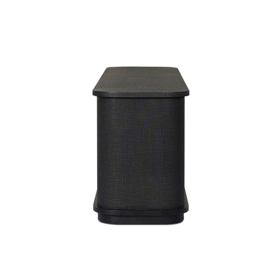 Berlin Media Console - Black Linen