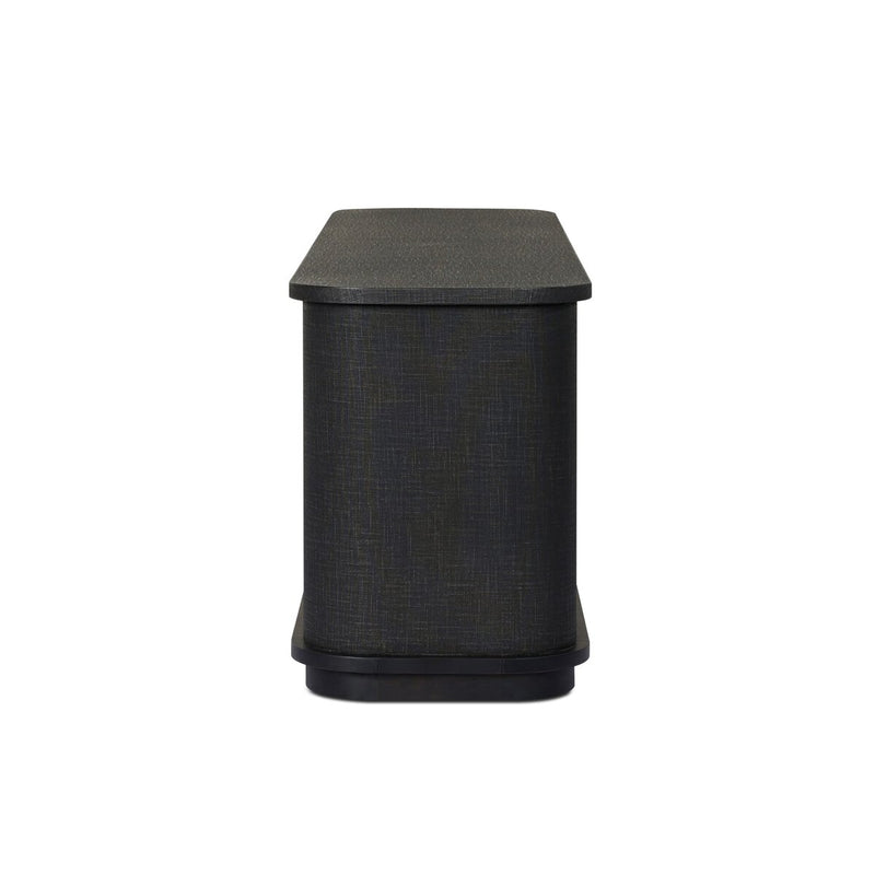 Berlin Media Console - Black Linen