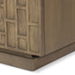 Asbury Media Console - Light Wash Oak