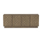 Asbury Media Console - Light Wash Oak