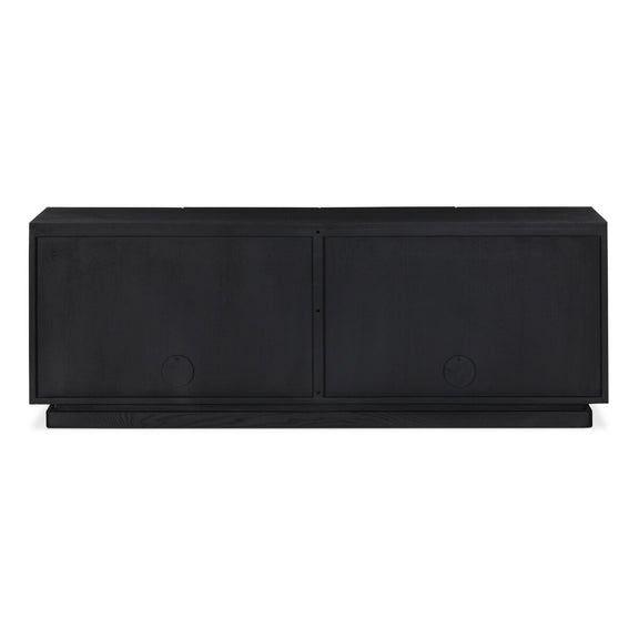 Asbury Media Console - Black Oak