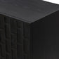 Asbury Media Console - Black Oak