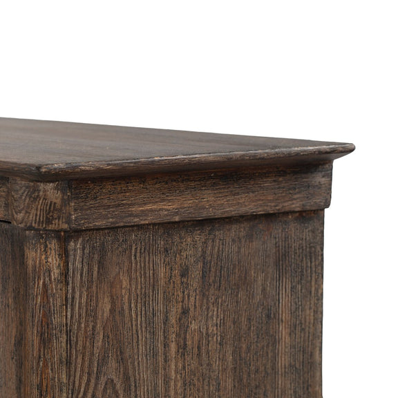 Alcott Cabinet - Distressed Cocoa Pine Veneer