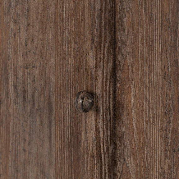 Alcott Cabinet - Distressed Cocoa Pine Veneer