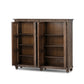 Alcott Cabinet - Distressed Cocoa Pine Veneer