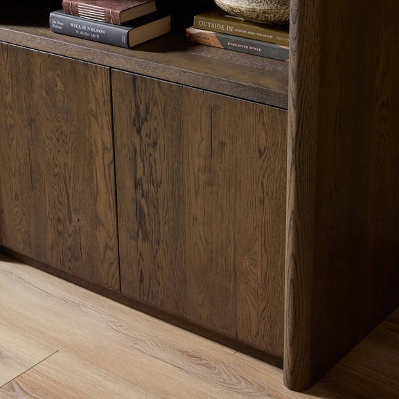 Arthur Bookcase - Tobacco Oak