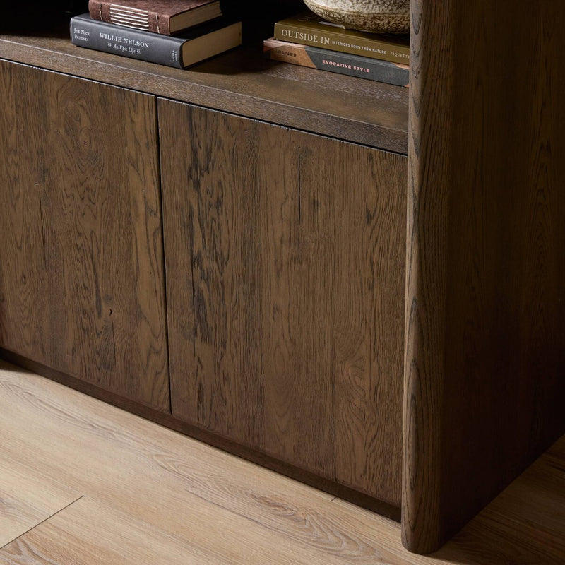 Arthur Bookcase - Tobacco Oak
