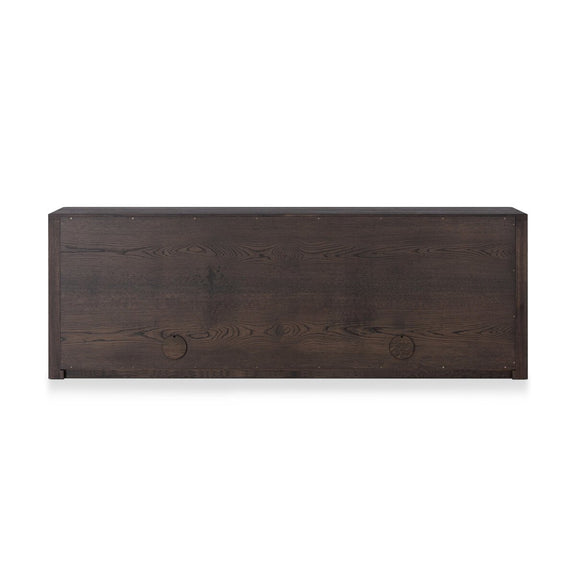 Arthur Media Console - Tobacco Oak