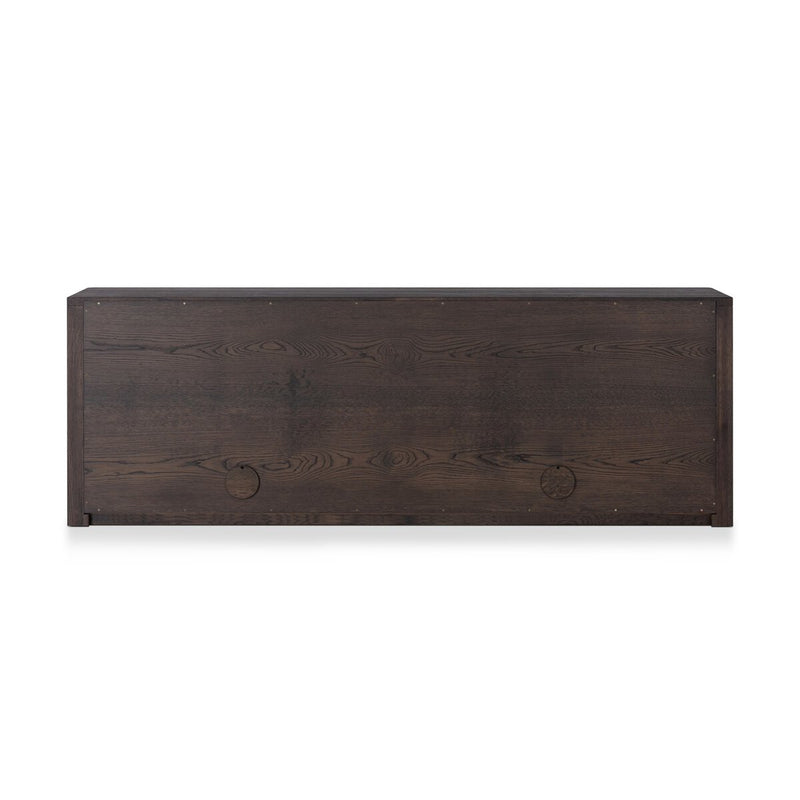 Arthur Media Console - Tobacco Oak