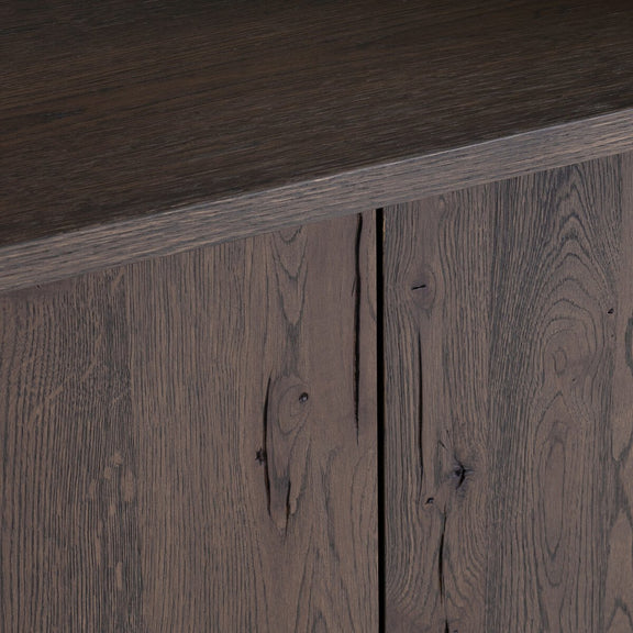 Arthur Media Console - Tobacco Oak