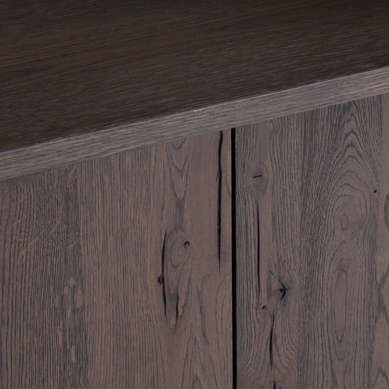Arthur Media Console - Tobacco Oak