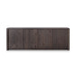 Arthur Media Console - Tobacco Oak