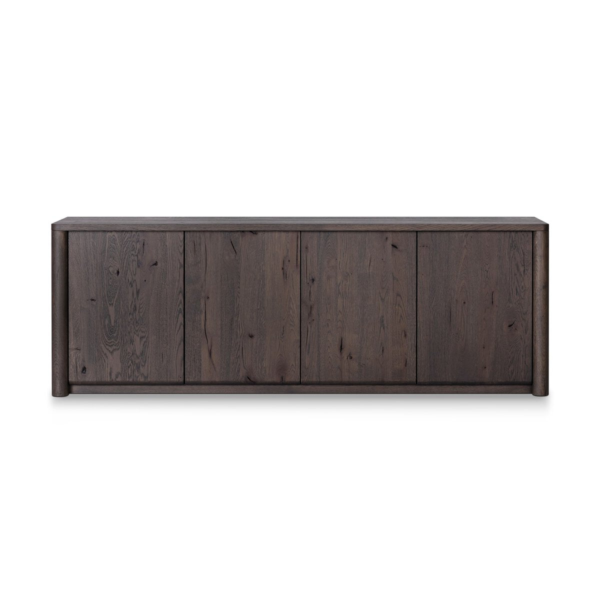 Arthur Media Console - Tobacco Oak