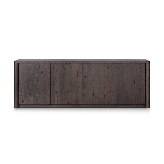 Arthur Media Console - Tobacco Oak