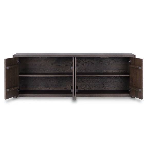 Arthur Media Console - Tobacco Oak
