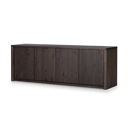 Arthur Media Console - Tobacco Oak