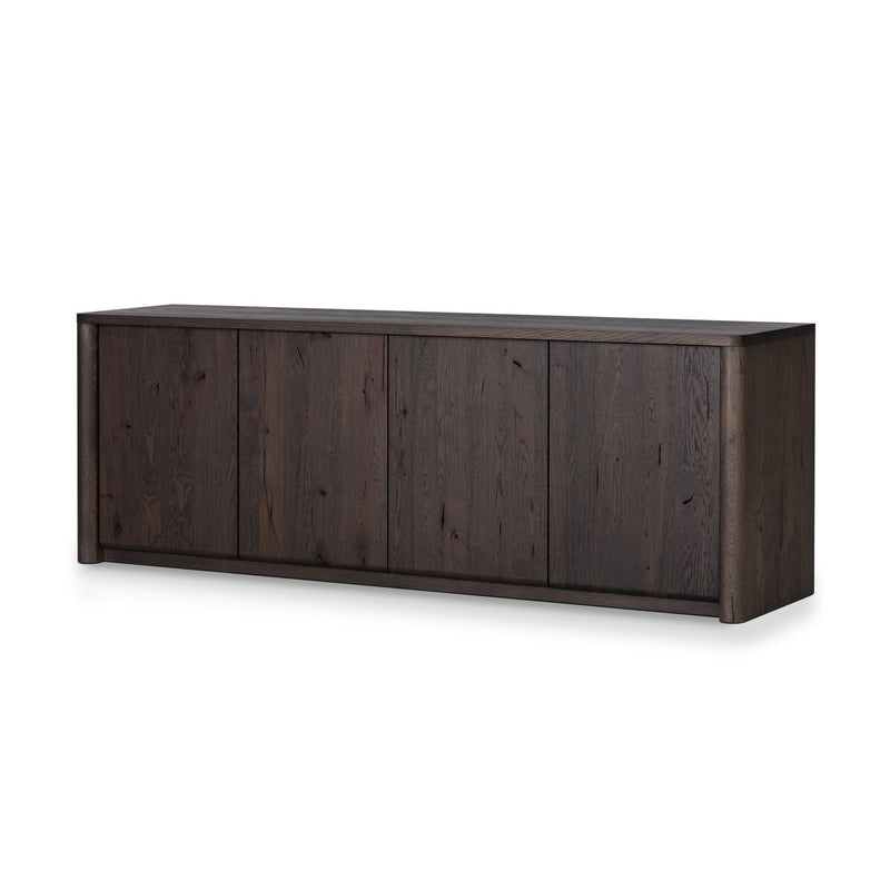 Arthur Media Console - Tobacco Oak
