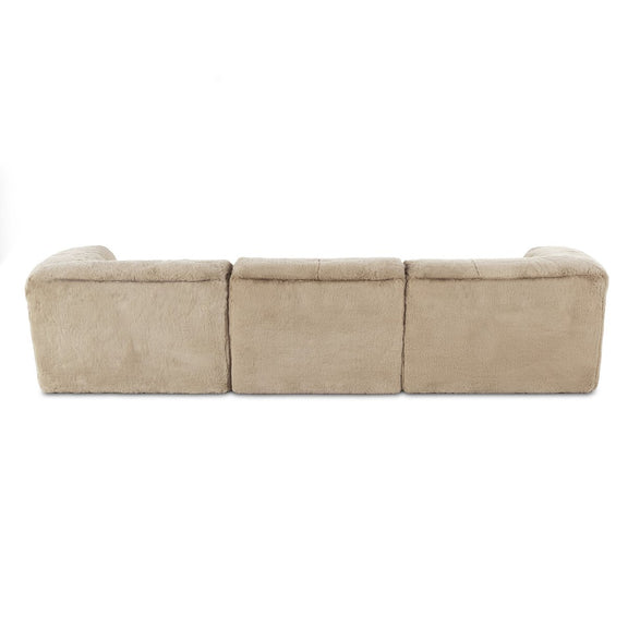 Miles 3-Piece Sectional Sofa - Boden Pewter