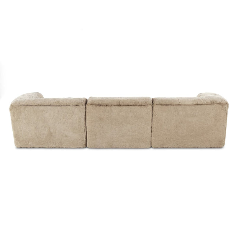 Miles 3-Piece Sectional Sofa - Boden Pewter