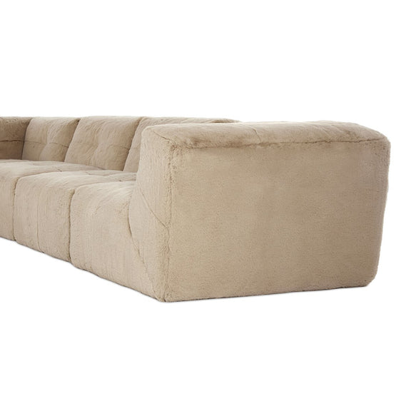 Miles 3-Piece Sectional Sofa - Boden Pewter