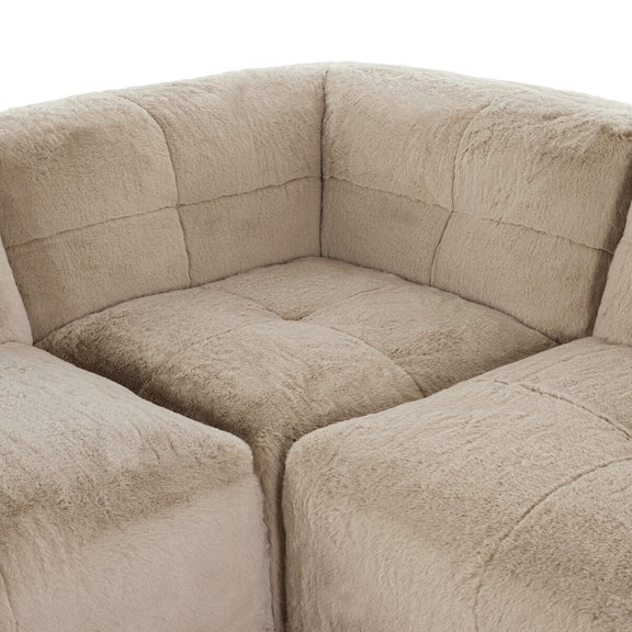 Miles 5-Piece Sectional - Boden Pewter