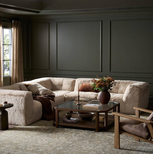 Miles 5-Piece Sectional - Boden Pewter