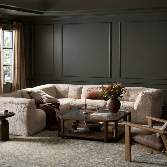 Miles 5-Piece Sectional - Boden Pewter