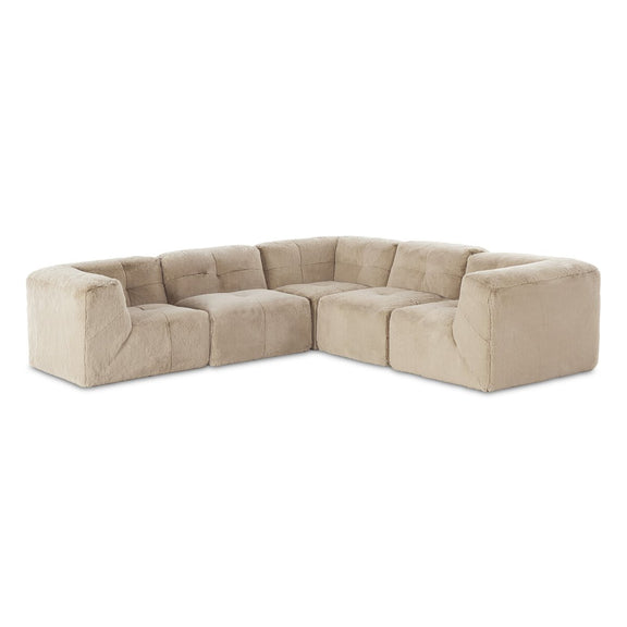 Miles 5-Piece Sectional - Boden Pewter