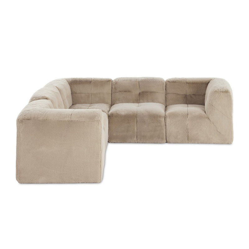 Miles 5-Piece Sectional - Boden Pewter