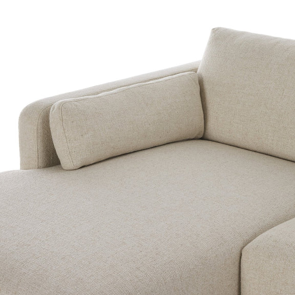 Toland 2-Piece Chaise Sectional - Palma Cream