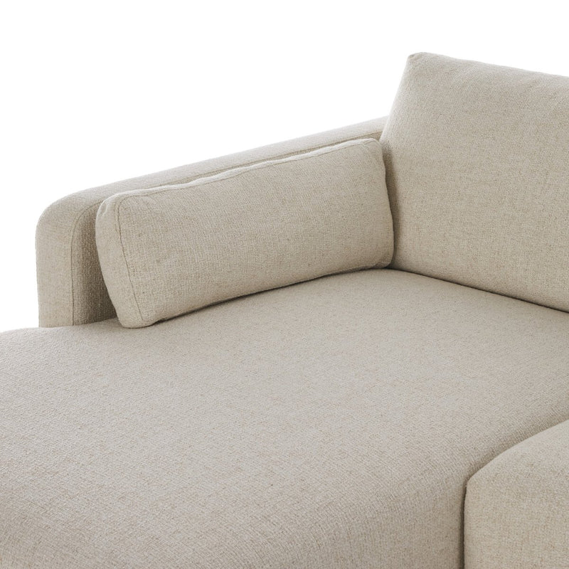 Toland 2-Piece Chaise Sectional - Palma Cream