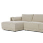 Toland 2-Piece Chaise Sectional - Palma Cream