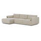 Toland 2-Piece Chaise Sectional - Palma Cream