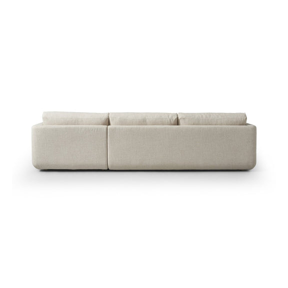 Toland 2-Piece Chaise Sectional - Palma Cream