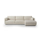 Toland 2-Piece Chaise Sectional - Palma Cream