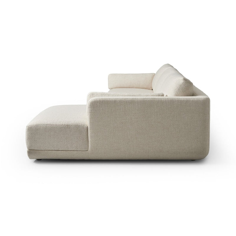 Toland 2-Piece Chaise Sectional - Palma Cream