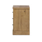 Grand 6 Drawer Dresser - Honey Brown Oak Veneer