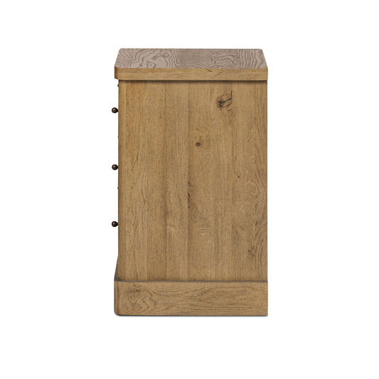 Grand 6 Drawer Dresser - Honey Brown Oak Veneer