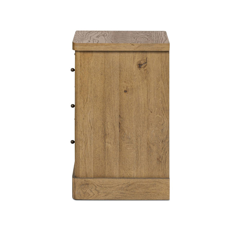 Grand 6 Drawer Dresser - Honey Brown Oak Veneer