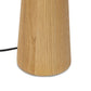 Nora Drum Table Lamp - Light Oak