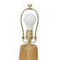 Nora Drum Table Lamp - Light Oak