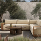 Branford Outdoor 3-Piece Sectional - Ellor Beige