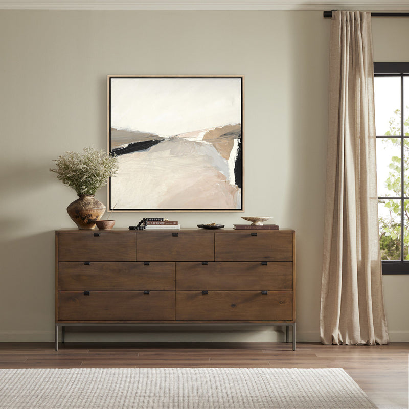 Desert No. 2 by Melanie Biehle — Vertical Grain White Oak Floater